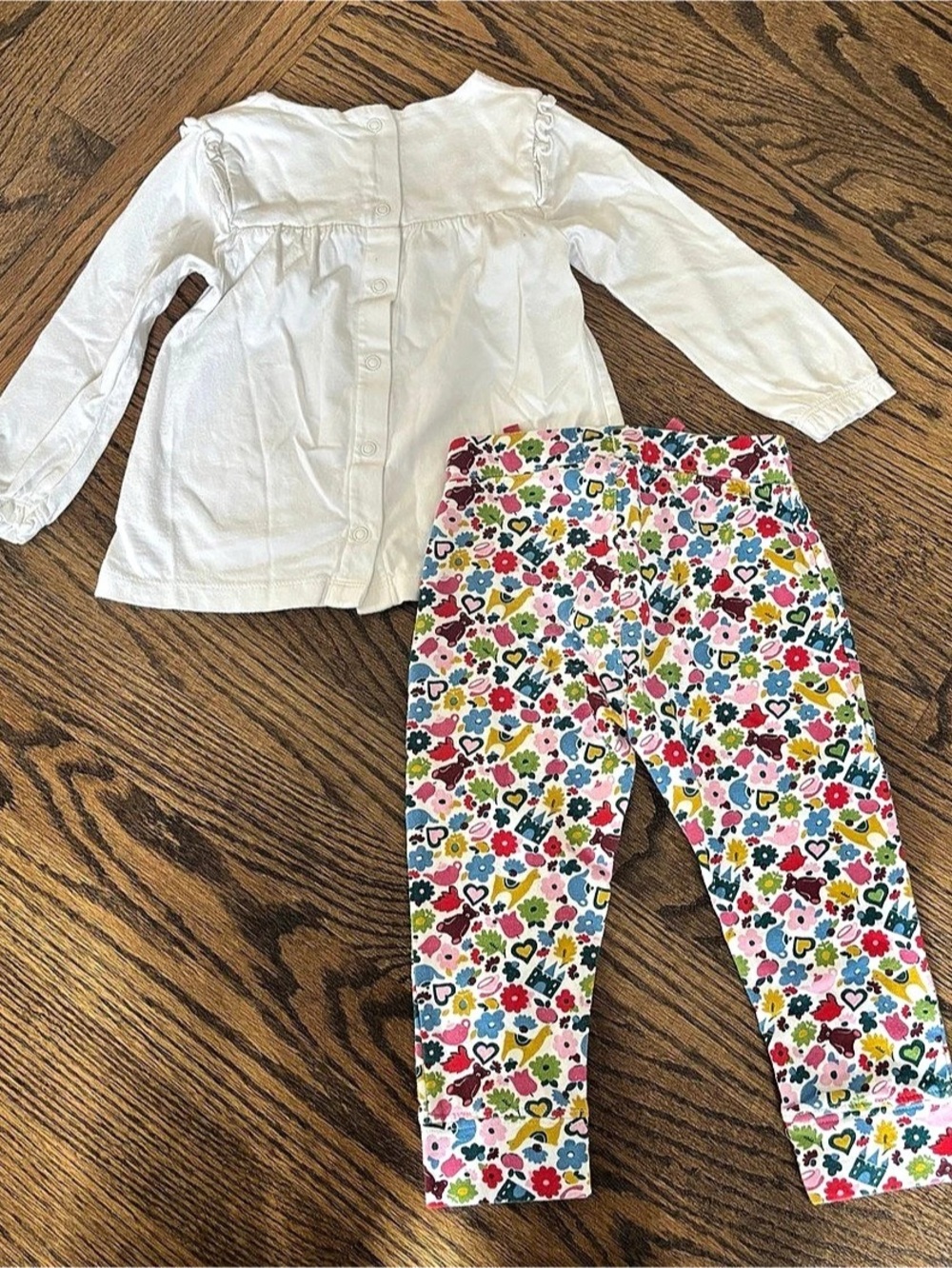 **SOLD** Baby Boden Floral Matching Set - Girls 18-24M - Picture 5 of 5